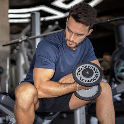 ZENGVEE 3 Pack Gym Shirts Men