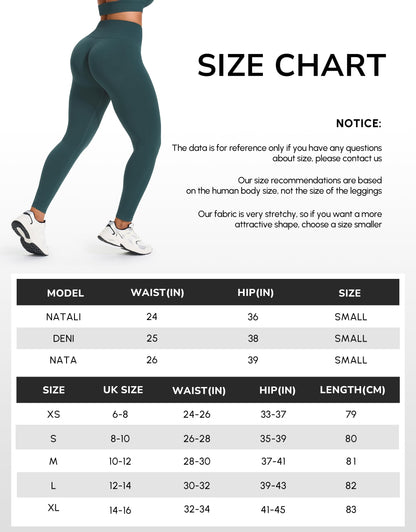 JOYSPELS Seamless Gym Leggings