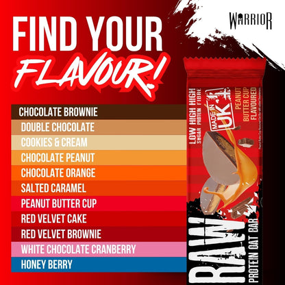 Warrior Raw Protein Bars