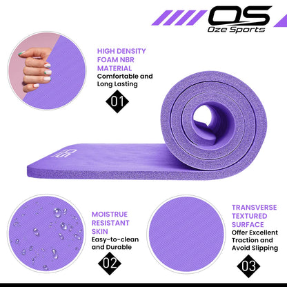 OZE SPORTS Yoga Mat