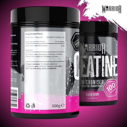 Warrior Creatine Monohydrate Powder 300g