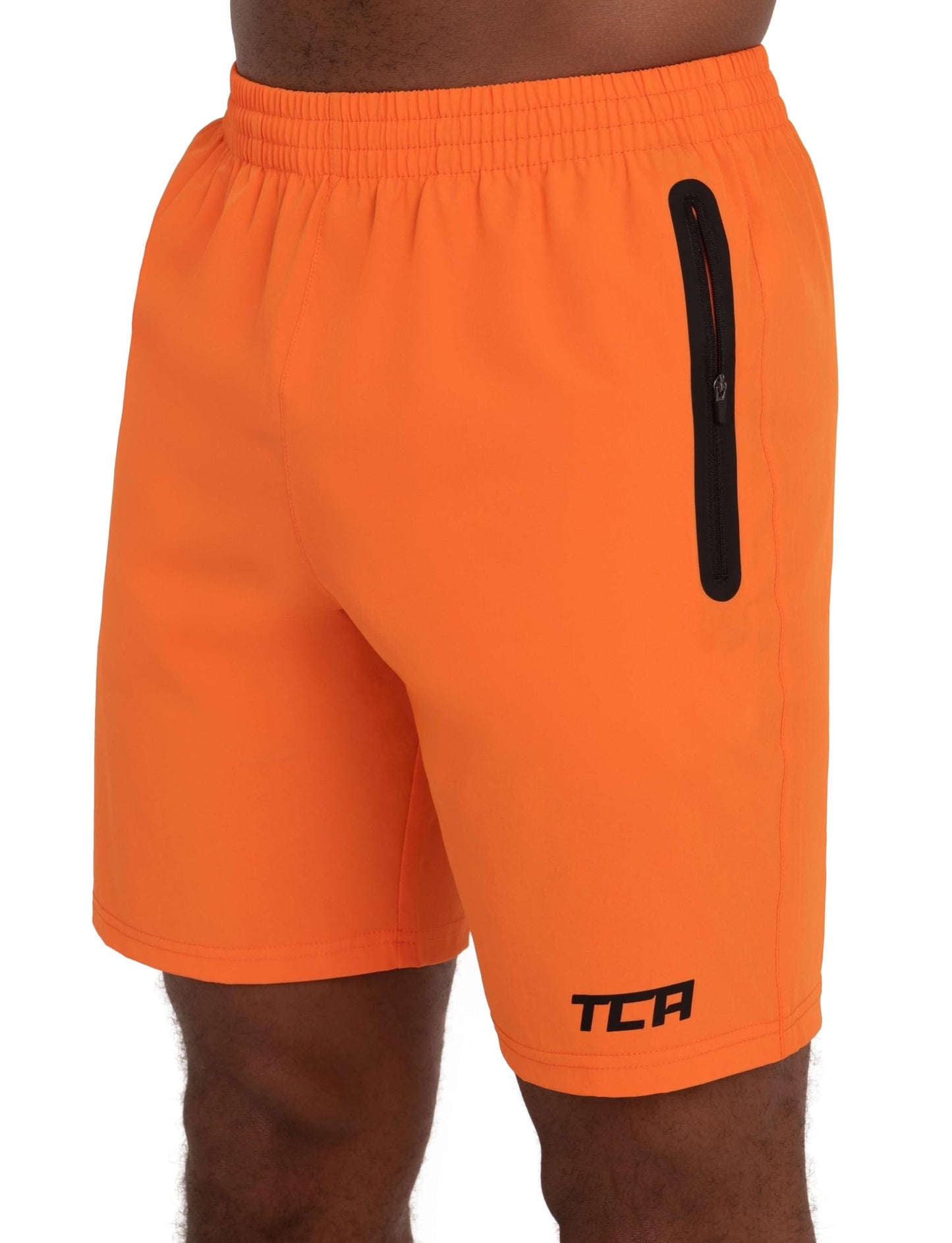 TCA Elite Tech Lightweight Mens Running Shorts Men Gym Shorts with Zip Pockets