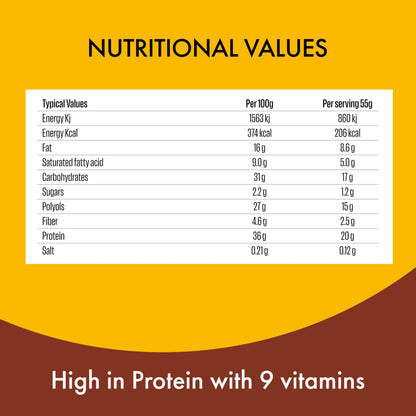 FULFIL Vitamin and Protein Bars (15 x 55 g Bars)
