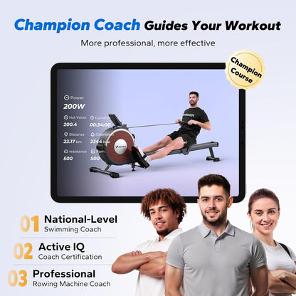 MERACH Q1S Magnetic Rowing Machine | 16 Resistance Levels