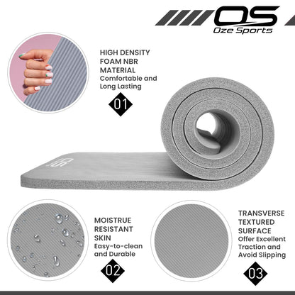OZE SPORTS Yoga Mat