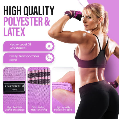 PORTENTUM Elastic Band for Strength Training