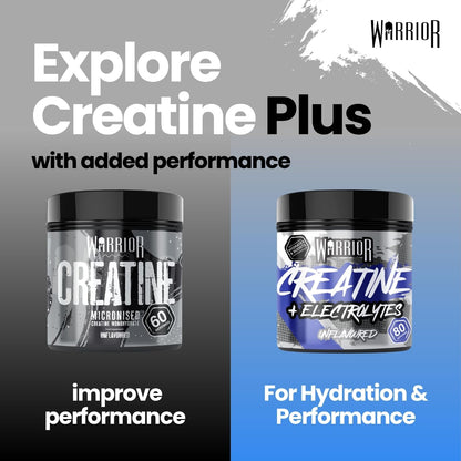 Warrior Creatine Monohydrate Plus Electrolytes Powder 360g