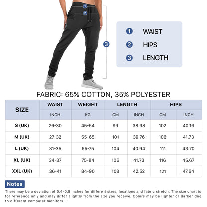 BROKIG Mens Gym Joggers Sweatpants