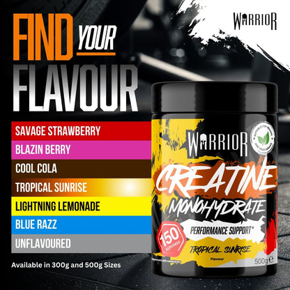Warrior Creatine Monohydrate Powder 300g