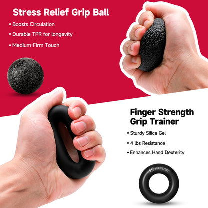 FitBeast Grip Strengthener Forearm Strengthener Hand Grips Strengthener Kit