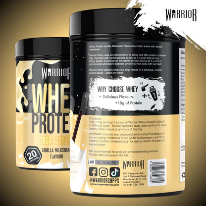 Warrior Whey Protein Powder 500g