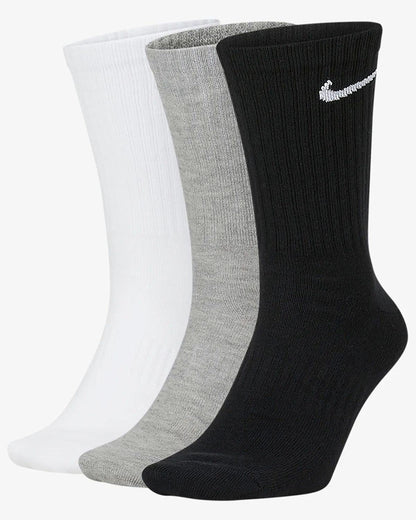 NIKE Unisex U Nk Everyday Cush Crew 3pr Socks