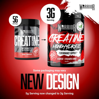 Warrior Creatine Monohydrate Powder 300g