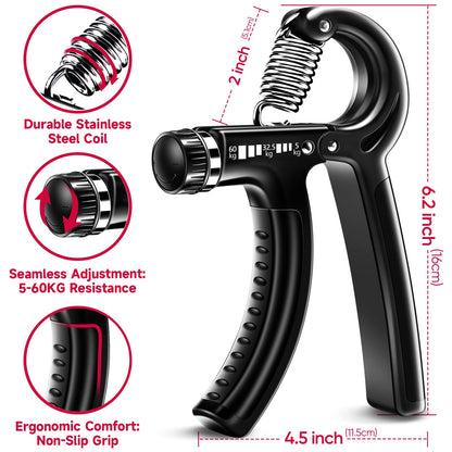 FitBeast Grip Strengthener Forearm Strengthener Hand Grips Strengthener Kit