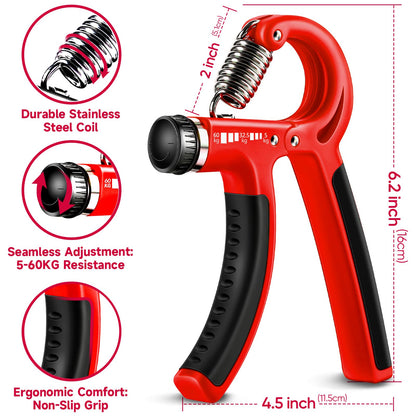 FitBeast Grip Strengthener Forearm Strengthener Hand Grips Strengthener Kit
