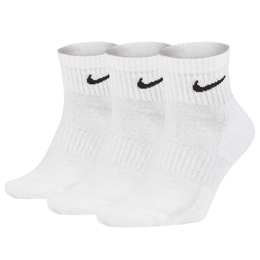 NIKE Men's U Nk Everyday Cush Ankle 3pr Socks (pack of 3)