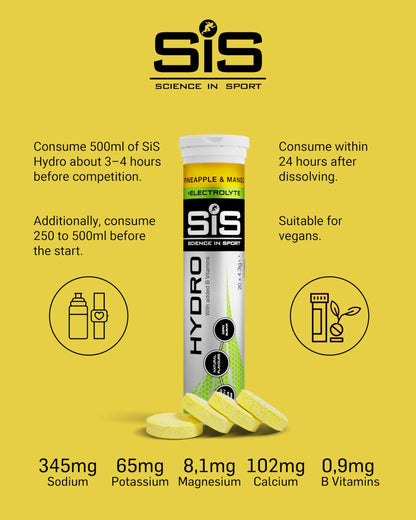 Science in Sport Hydro Electrolyte Tablets 20 pc