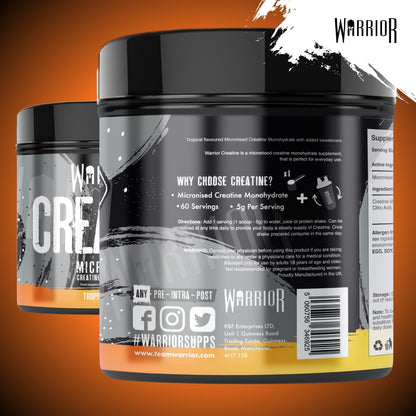Warrior Creatine Monohydrate Powder 300g