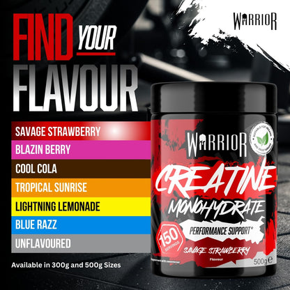 Warrior Creatine Monohydrate Powder 300g