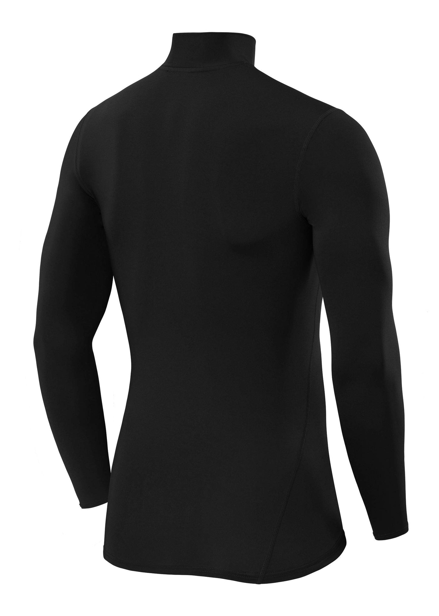 TCA Boys' Pro Performance Compression Base Layer Long Sleeve Top - Mock Neck