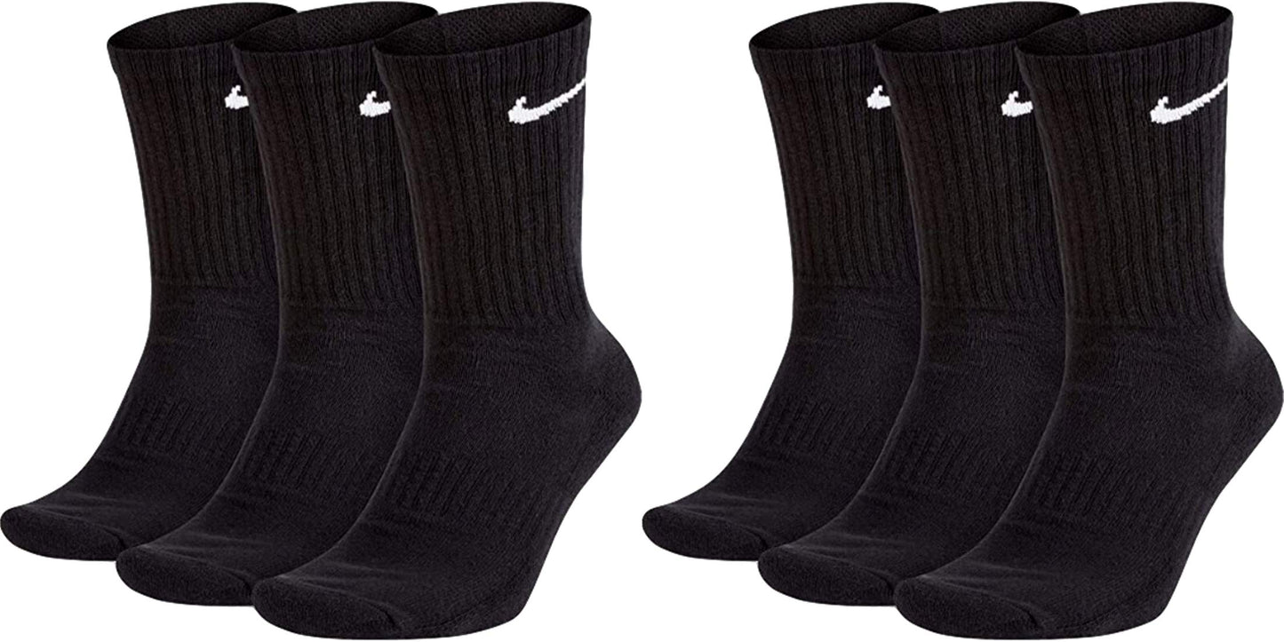 NIKE Unisex U Nk Everyday Cush Crew 3pr Socks