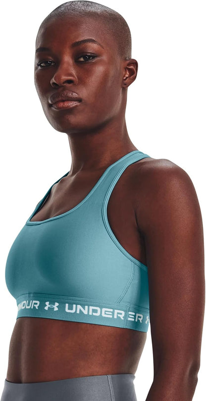 Under Armour Women's Crossback Mid Impact Sports Bra