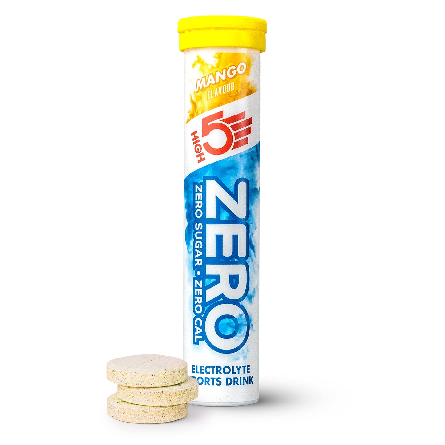 HIGH5 ZERO Electrolyte Tablets | Hydration Tablets Enhanced with Vitamin C | 0 Calories & Sugar Free | Boost Hydration, Performance & Wellness | Blackcurrant, 20 Tablets (20x, Pack of 1)