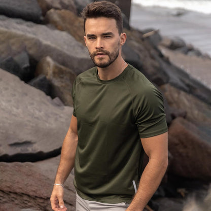 ZENGVEE 3 Pack Gym Shirts Men