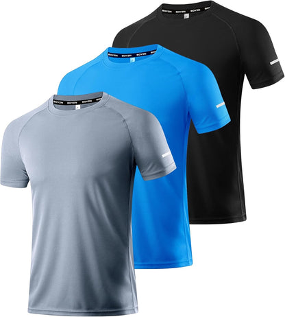 Boyzn 1, 3, 5 or 7 Pack Men's Workout Shirts