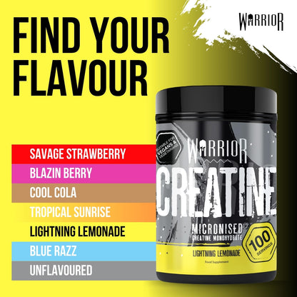 Warrior Creatine Monohydrate Powder 300g