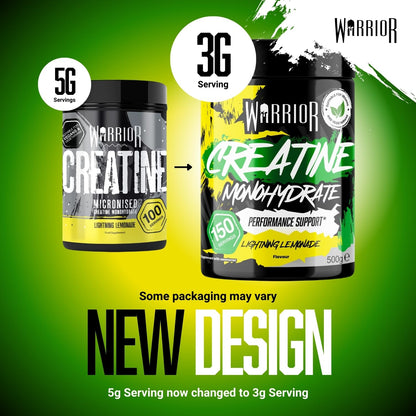 Warrior Creatine Monohydrate Powder 300g