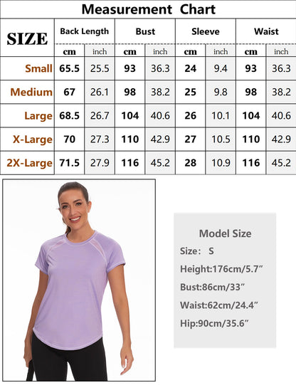 Gyabnw Women's Gym Shirts