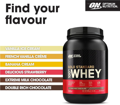 Optimum Nutrition Gold Standard 100% Whey Protein Powder