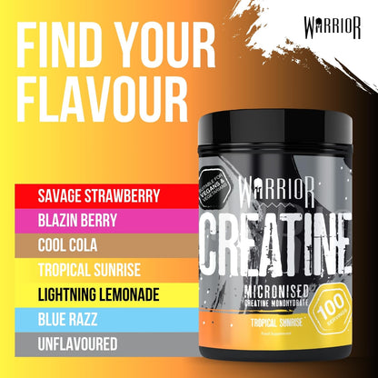 Warrior Creatine Monohydrate Powder 300g