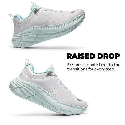 NORTIV 8 Women's Walking Shoes Cushion Comfortable ActiveBreeze Running Tennis Shoes Non-Slip Workout Gym Sports Athletic Breathable Fashion Sneakers