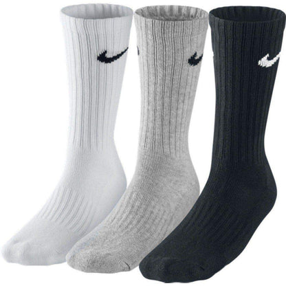 NIKE Unisex U Nk Everyday Cush Crew 3pr Socks