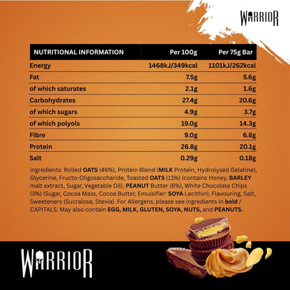 Warrior Raw Protein Bars
