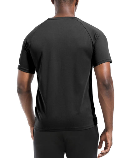 Boyzn 1, 3 or 5 Pack Men's Workout Running Shirts, Dry Fit Moisture Wicking T-Shirts, Sports Gym Athletic Short Sleeve Shirts