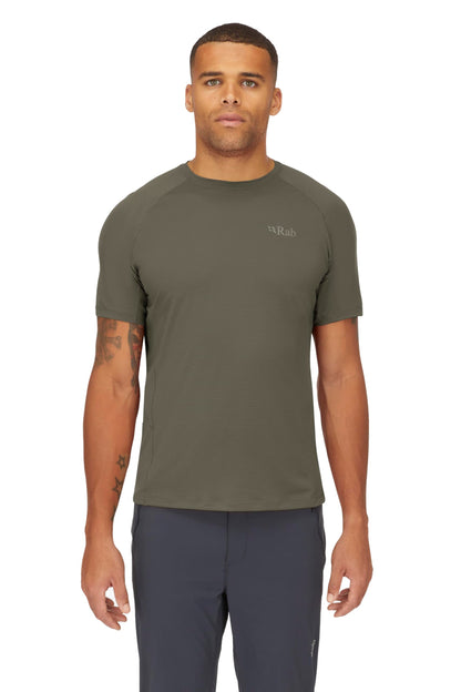 Rab Men's Sonic Tee - Lightweight Breathable Short-Sleeve T-Shirt