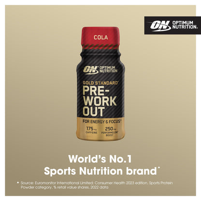 Optimum Nutrition Gold Standard Pre-Workout Energy Shot