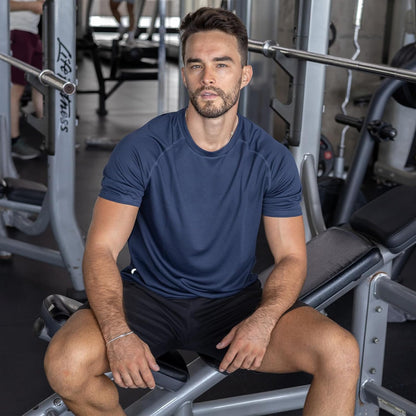 ZENGVEE 3 Pack Gym Shirts Men