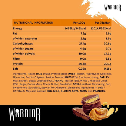 Warrior Raw Protein Bars