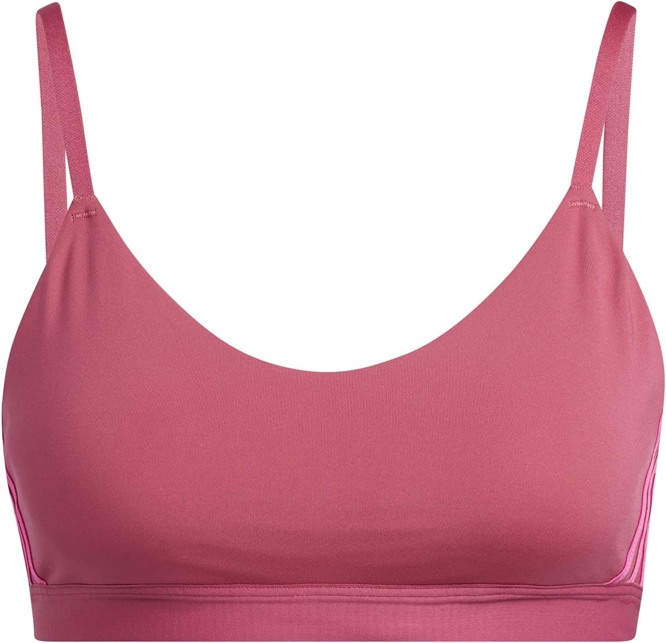 adidas Women's All Me 3-Stripes Bra Sports Bras (Pack of 1)