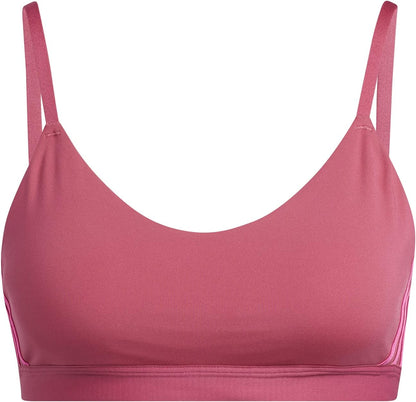 adidas Women's All Me 3-Stripes Bra Sports Bras (Pack of 1)
