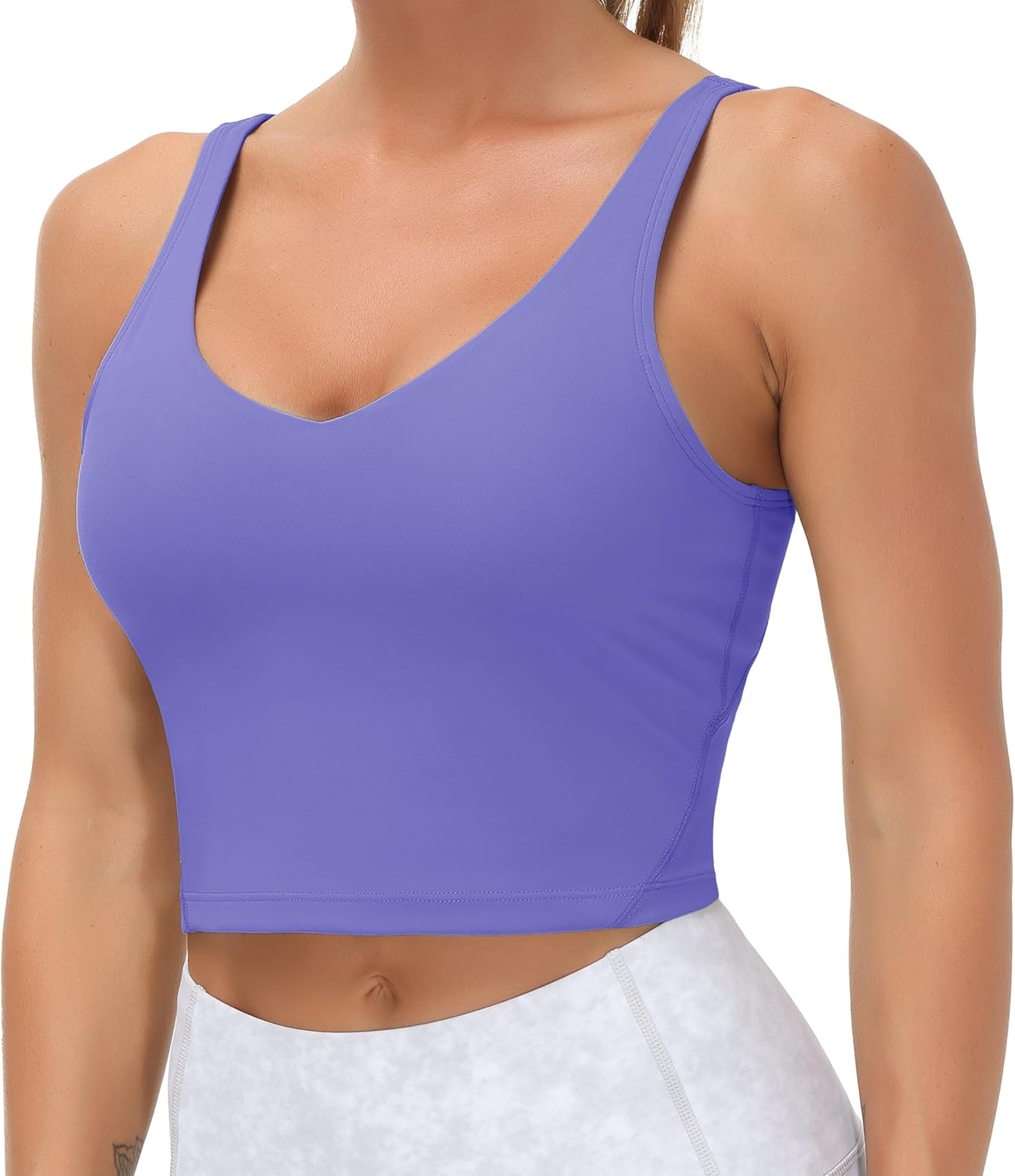 Women’s Longline Sports Bra Wirefree Padded