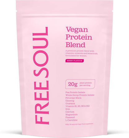 Free Soul Vegan Protein Powder | Formulated for Women