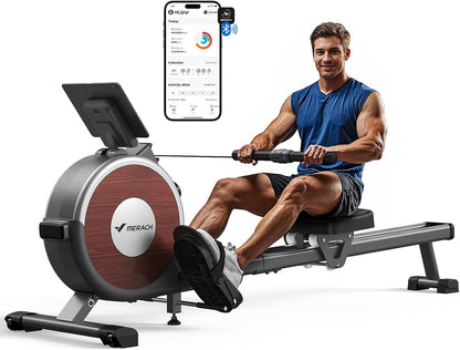 MERACH Q1S Magnetic Rowing Machine | 16 Resistance Levels