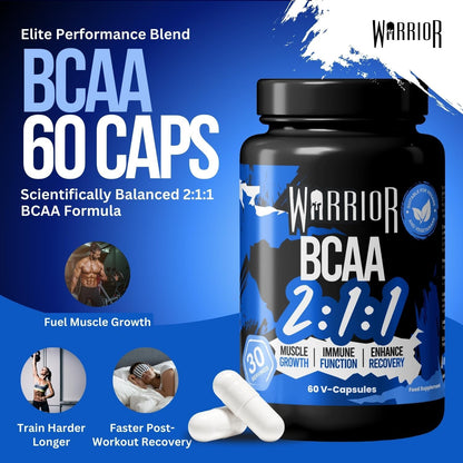 Warrior BCAA Capsules