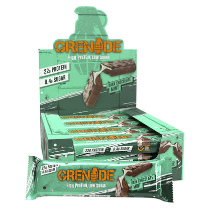 Grenade High Protein, Low Sugar Bar - White Chocolate Cookie, 12 x 60 g