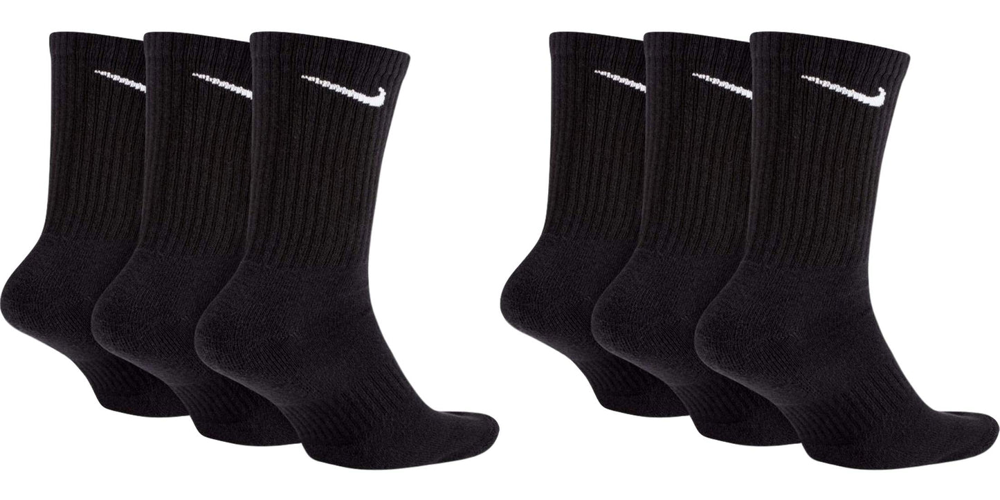 NIKE Unisex U Nk Everyday Cush Crew 3pr Socks